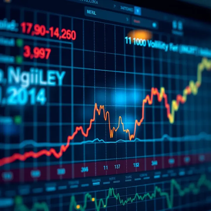Trends and Fluctuations of the 100 Volatility Index Graph showing fluctuations and trends of the 100 Volatility Index over time
