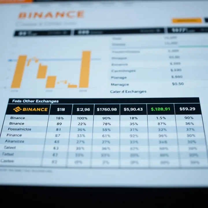 Comparison of Binance Fees with Other Exchanges Chart comparing Binance commission rates with other cryptocurrency trading platforms