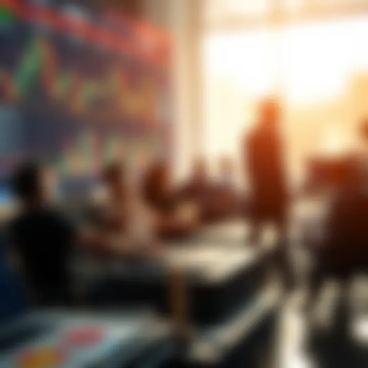 Illustration of affiliate marketing connections and trading competition rewards