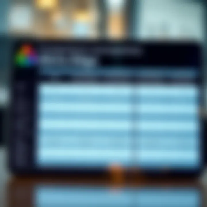 Comparison chart displaying Altrix Edge alongside alternative tools with technical specifications