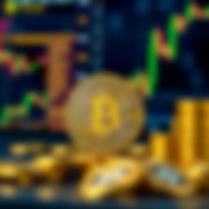 Visual representation of the key features and benefits of Bitcoin Champion software in cryptocurrency trading