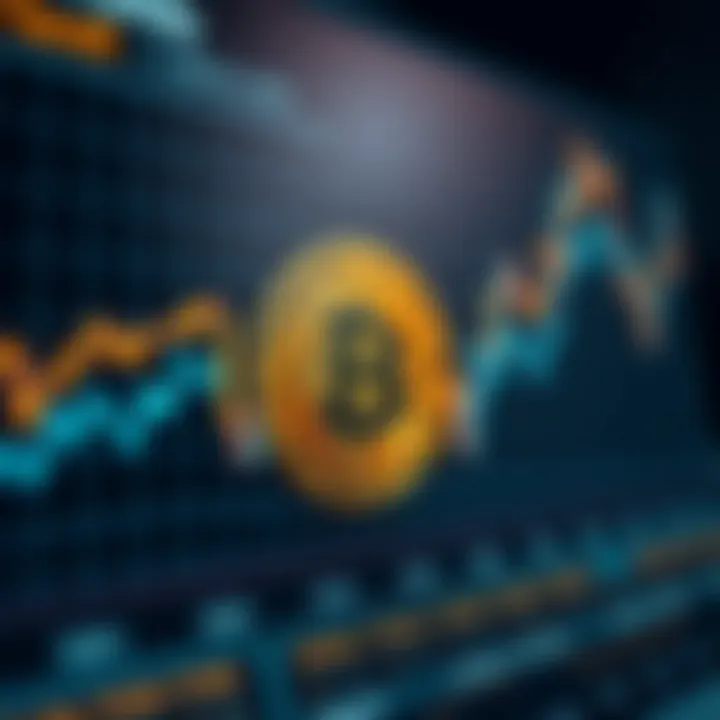 Bitcoin Price Trends Influenced by Market Dynamics Graph showing Bitcoin price trends influenced by market factors