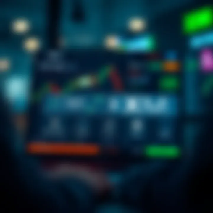 Illustration of XM trading platform interface showing bonus options and benefits