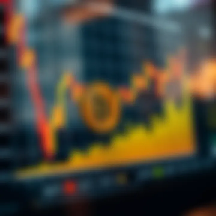 Graph depicting Bitcoin price fluctuations in Colombia with key economic indicators
