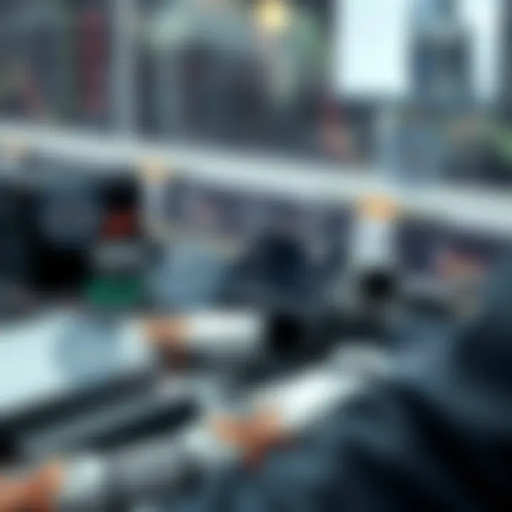 Diagram illustrating how trading bots automate financial market operations