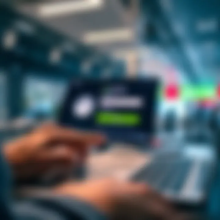 Secure login and verification process on IQ Option trading platform