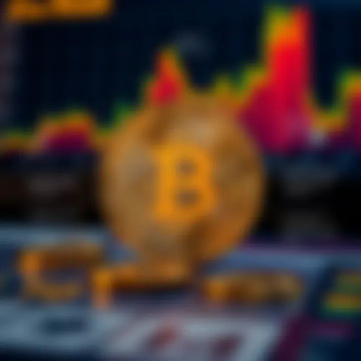 Diagram illustrating factors affecting Bitcoin valuation including trends and external elements