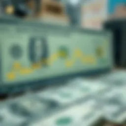 Historical Fluctuations of the US Dollar in Colombia Graph showing historical fluctuations of the US dollar against Colombian peso with economic events marked