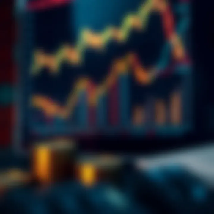 Graph showing risk management strategies using derivatives in investment portfolios