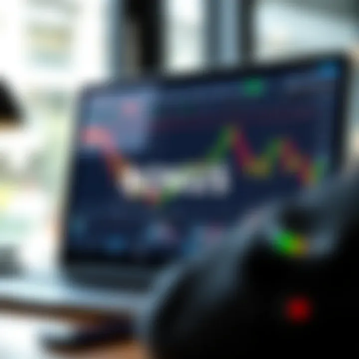 Illustration of Forex trading platform highlighting no deposit bonus feature