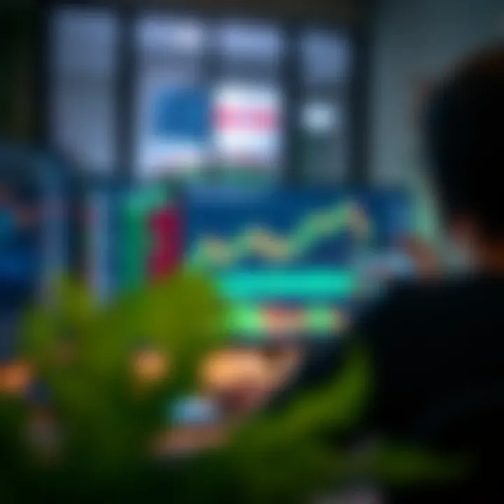 Digital trading platform illustrating a funded account with zero initial costs