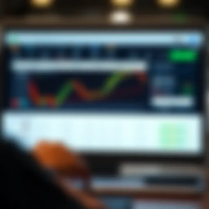 Pocket Option Demo Account Interface Overview Trading platform interface displaying demo account features and virtual balance for practice