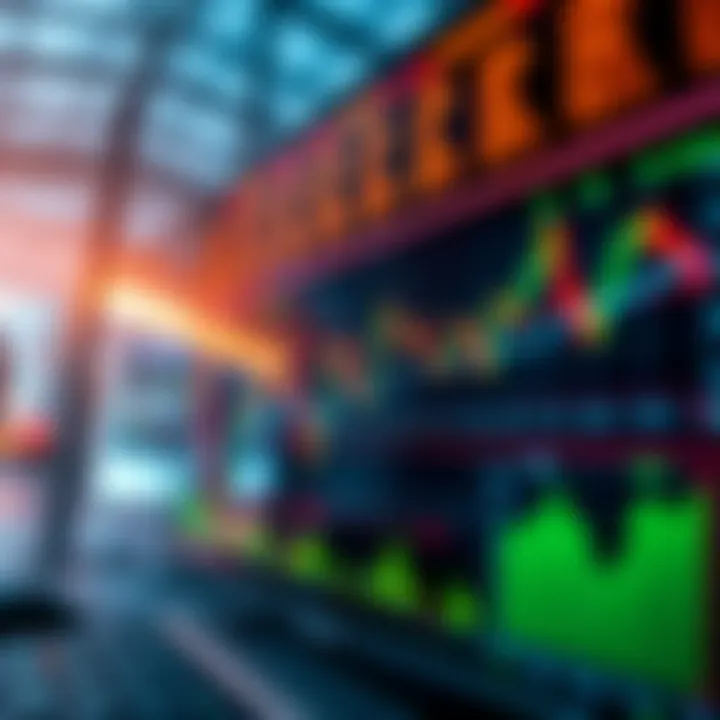 Global financial markets with digital trading graphs and HFM Broker connectivity