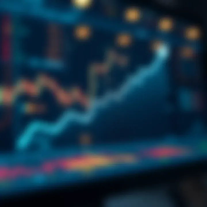 Graph illustrating growth potential through strategic options trading using iOption tools