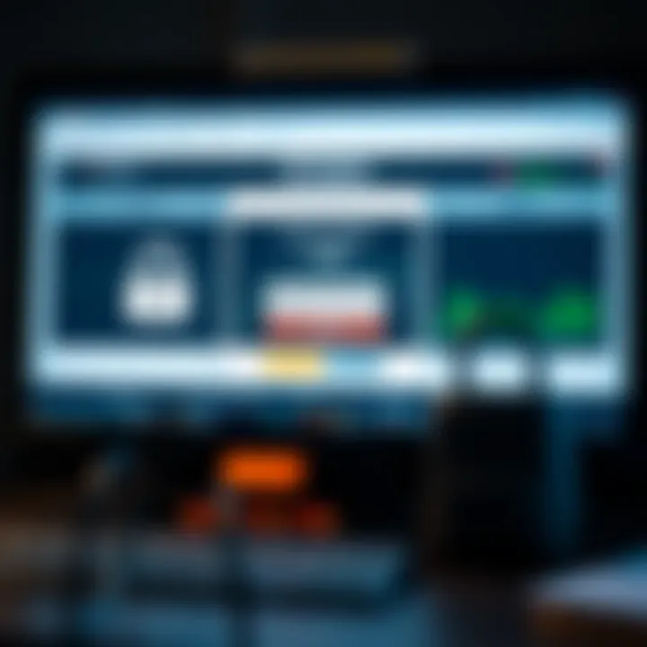 Ensuring Secure Setup and Optimal Configuration for IQ Option on PC Secure login screen of IQ Option showing encryption and safety icons
