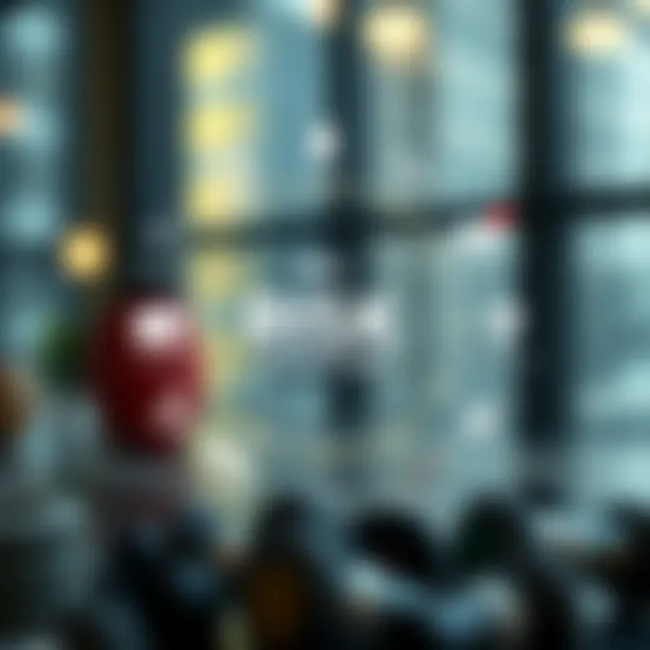 Visual representation of risk management techniques with portfolio diversification icons