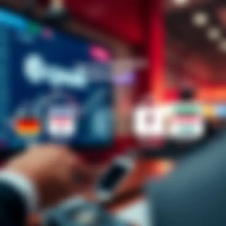 Graphic depicting secure financial transactions with various payment methods for deposits and withdrawals on IQ Option