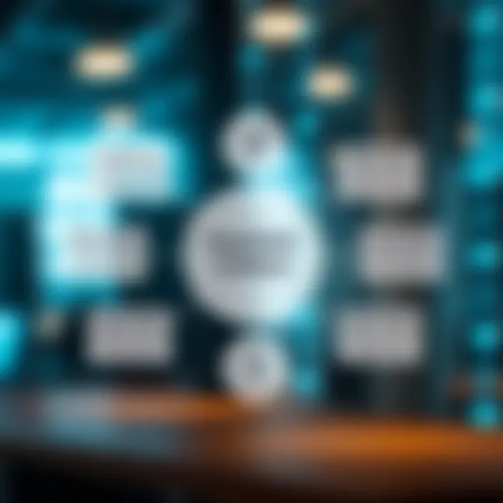 Diagram highlighting key factors in selecting a regulated broker for synthetic indices including risk management and trading conditions