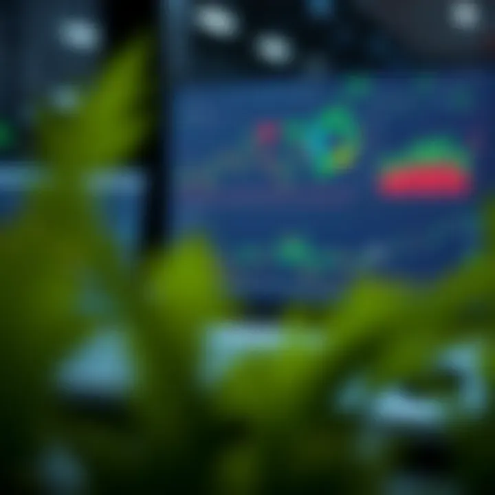 Dashboard overview of Leeloo Trading platform showing market charts and trading tools