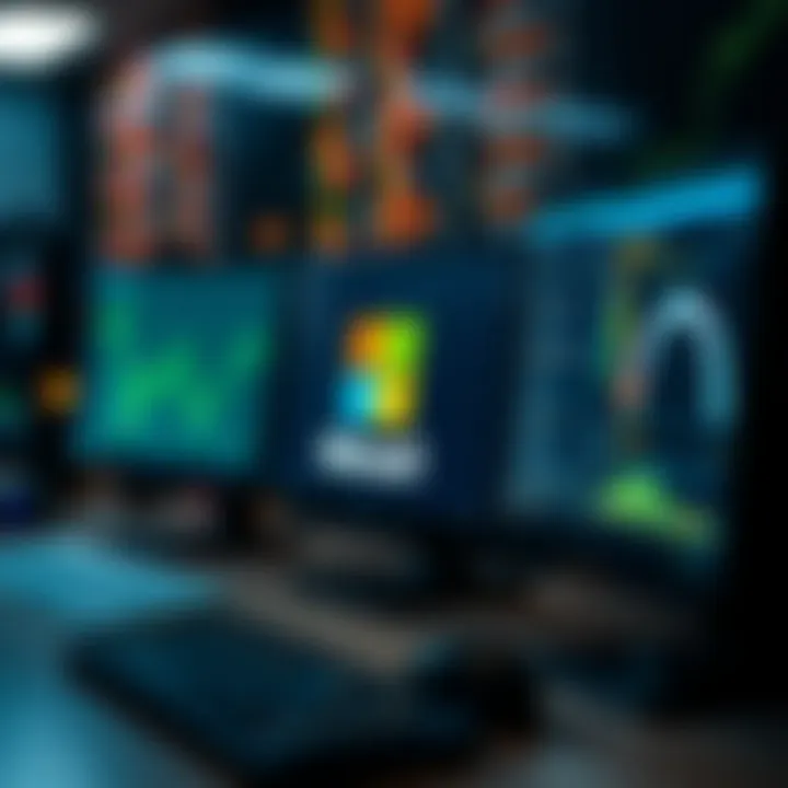 Comparison of Microsoft and its technology competitors in software and cloud services