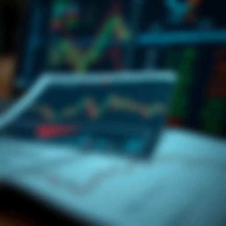 Downloadable PDF Guide for Market Chart Pattern Recognition Visual representation of a downloadable PDF resource featuring detailed charts and annotations for pattern recognition in market analysis