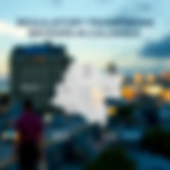 Diagram illustrating the regulatory framework for brokers in Colombia highlighting key regulatory bodies