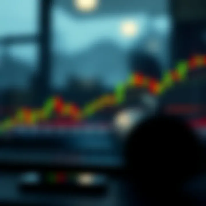 Graph showing risk management and pip value calculation