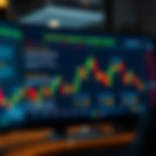 Diagram showing key features and strategies for trading synthetic indices with risk management tips