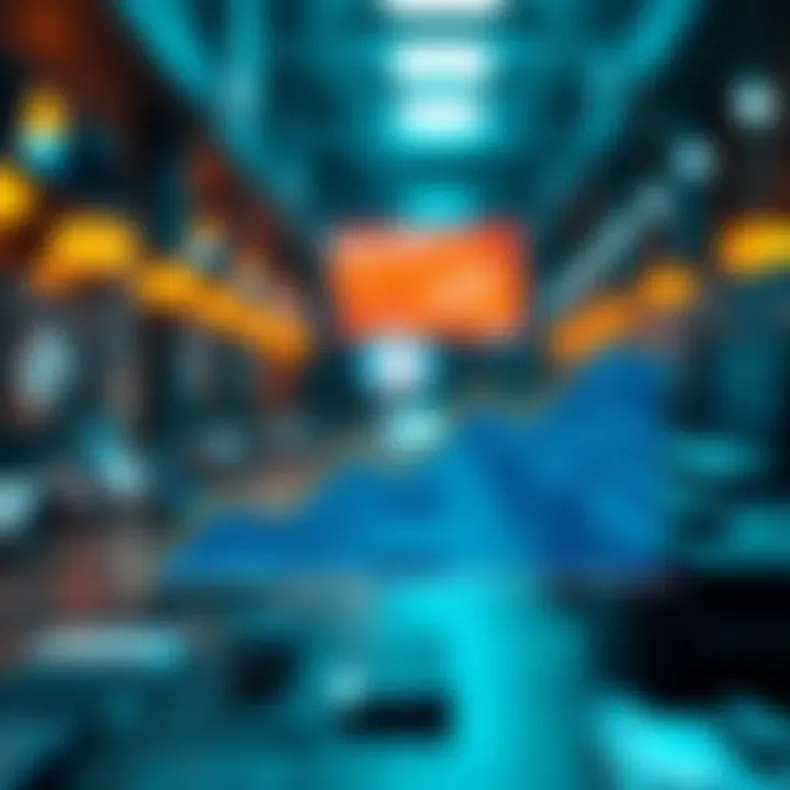 Graph showing impact of competition on innovation and user choices in technology sector