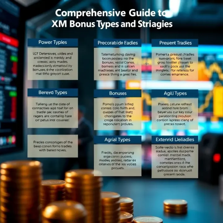 Visual guide highlighting different types of XM bonuses and tips for maximizing their use