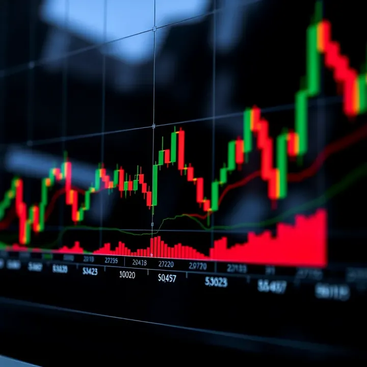 Diagram illustrating calculation of pips in forex trading with currency pair price movement