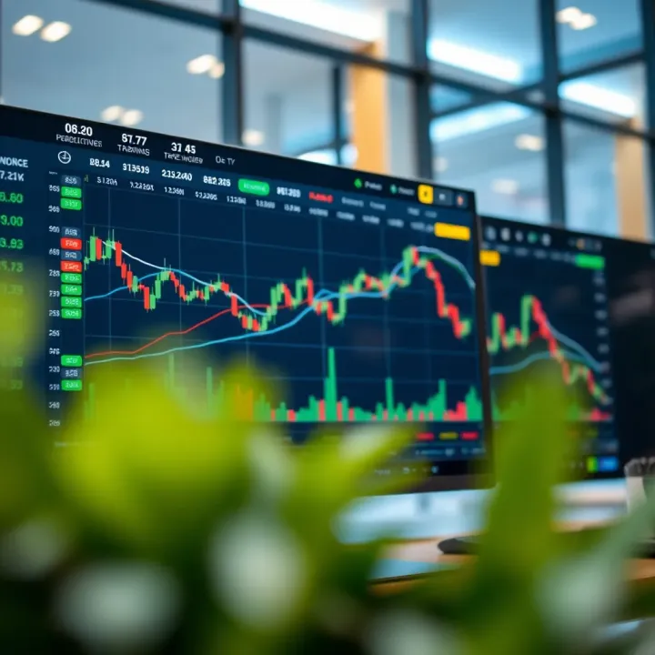 Overview of Colmex Pro trading platform interface displaying charts and financial data