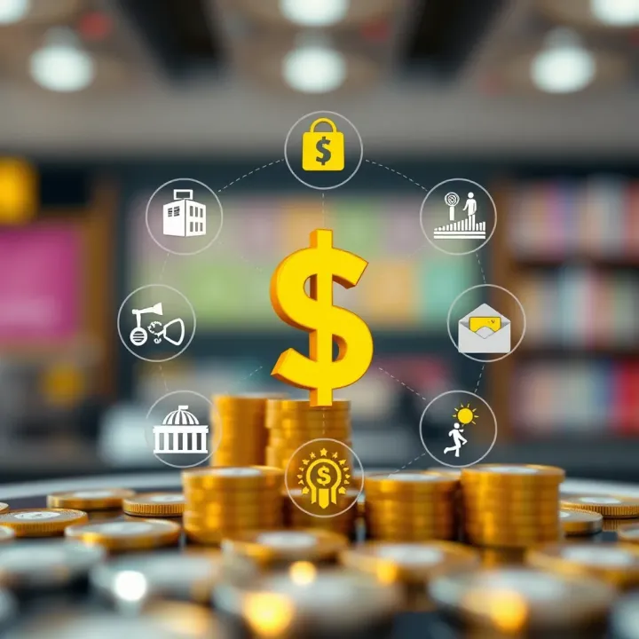 Illustration showing various types of no deposit bonuses available in Colombia with related icons