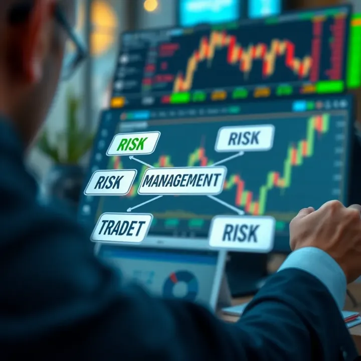 Risk Management Strategies for CFDs Trading Diagram illustrating risk management strategies and tools for effective trading