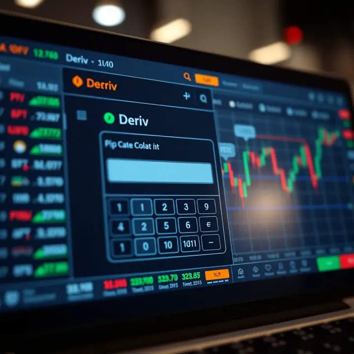 Cómo usar la calculadora de pips en Deriv Cómo usar la calculadora de pips en Deriv