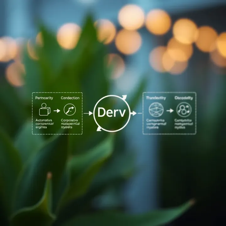 Diagram illustrating the core components and workflow of Derv technology