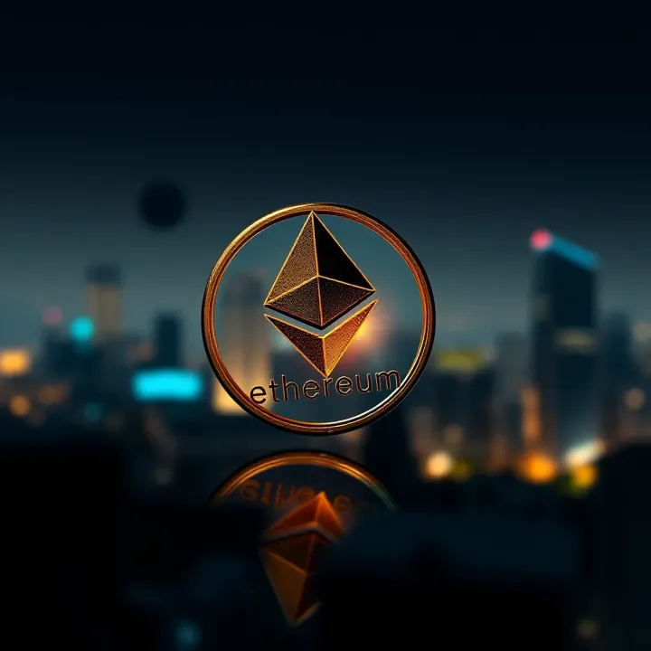 Illustration of future scenarios and investment opportunities for Ethereum in the digital asset market