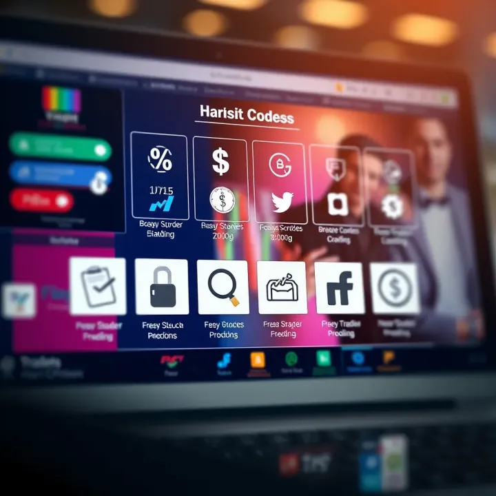 Promotional Codes and Their Benefits on IQ Option Illustration showing various promotional codes with symbols representing discounts and offers for trading platform users