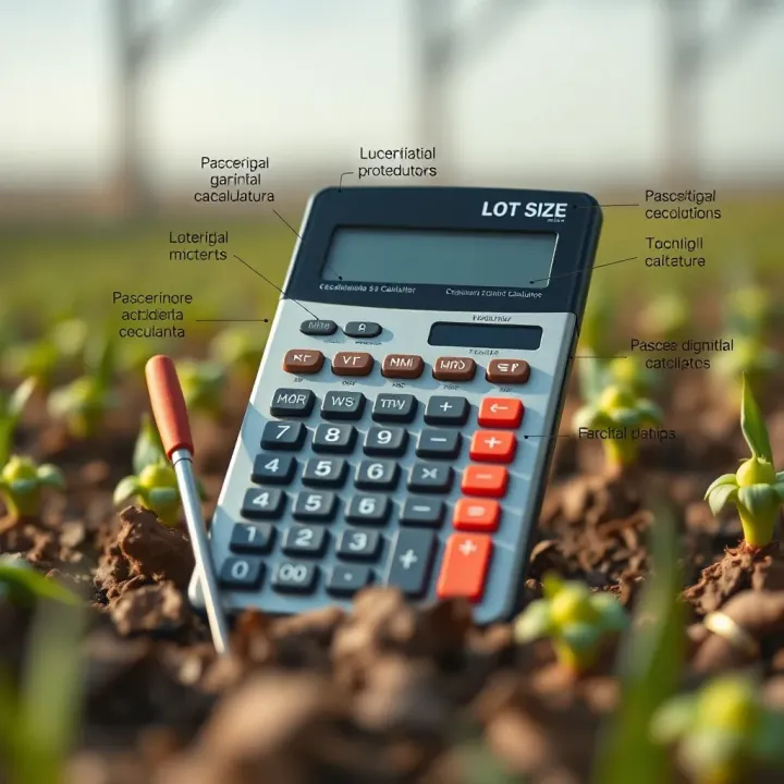 Cómo usar una calculadora de lotajes en agricultura Cómo usar una calculadora de lotajes en agricultura