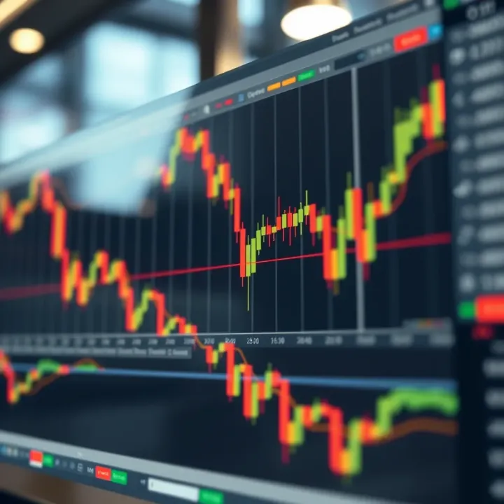 Chart illustrating the volatility and trading patterns of synthetic indices on TradingView platform