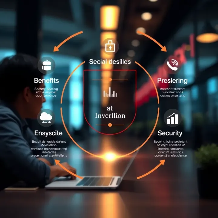 Visual representation of the benefits and security features offered by Inverlion for Colombian investors