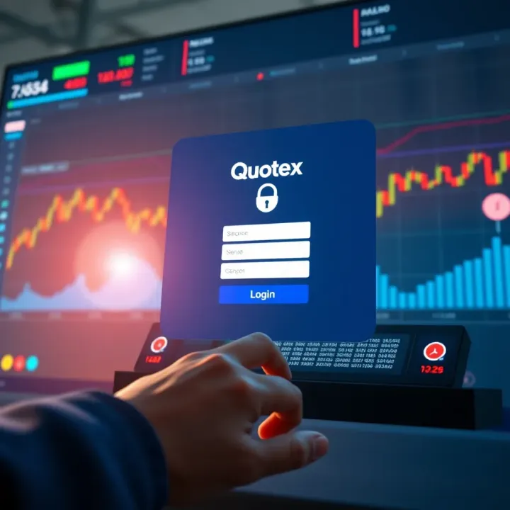Quotex Platform Login Interface Overview User interface for secure login on Quotex trading platform