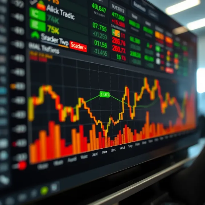 Graph illustrating market trends and trading analytics relevant to Quotex platform users