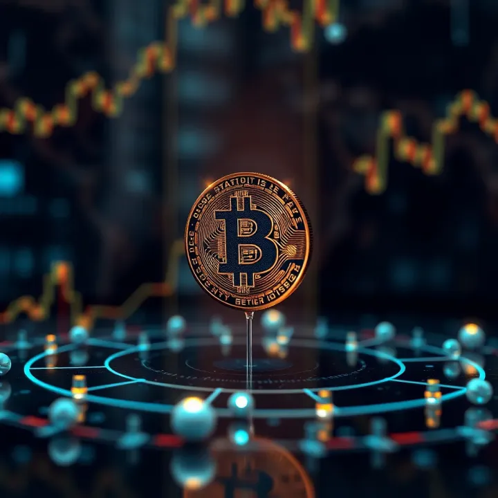 Conceptual graphic showing Ripple's integration within global financial systems and its impact