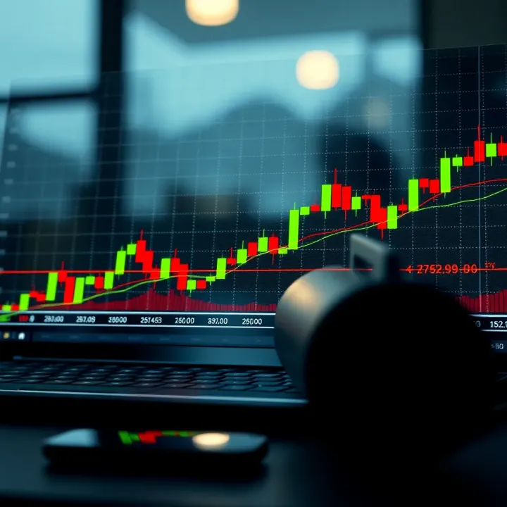 Risk Management Visualization with Pip Value Analysis Graph showing risk management and pip value calculation