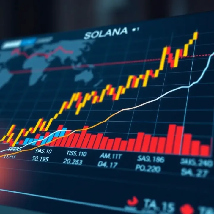 Technical Indicators and Future Projections for Solana Chart illustrating technical indicators and future projections for Solana value