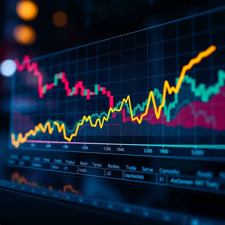Performance Comparison of Synthetic Index Derivatives and Stock Indices in Colombia Graph illustrating synthetic index derivatives performance compared to traditional stock indices