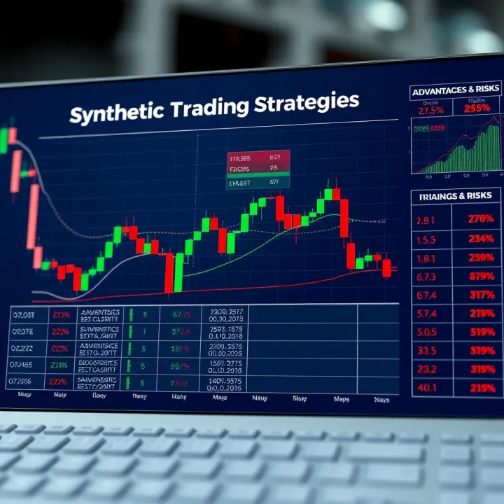 Chart showing advantages and risks of using synthetic strategies in Colombian and global markets