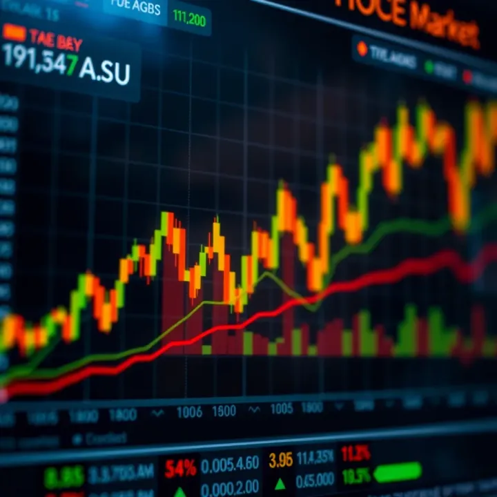 Graph showing diverse trading markets and their profit potential