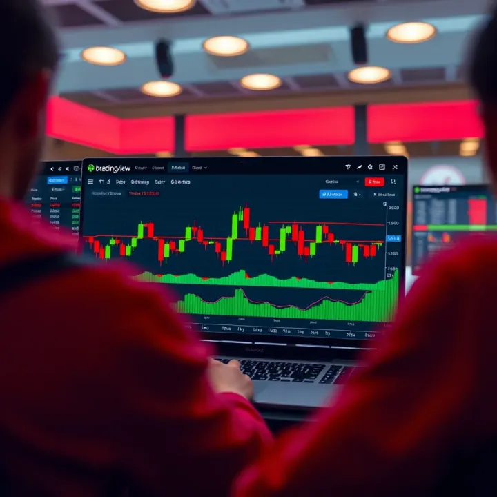 Dashboard showcasing trading strategies and binary options market trends